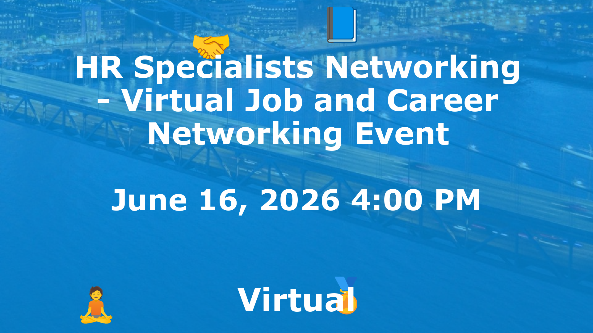 HR Specialists Networking - Virtual Job and Career Networking Event event image